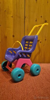 detský klavír + kočík pre bábiku - 5