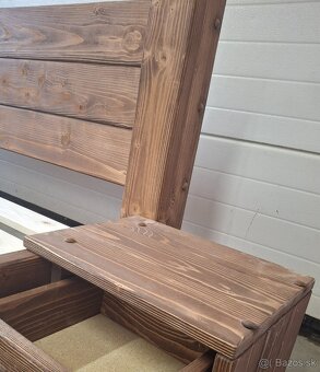 Manželská posteľ-masív - 5