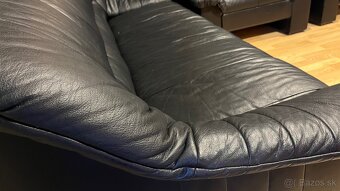 Predam koženú sedačku a 2 kresla - 5