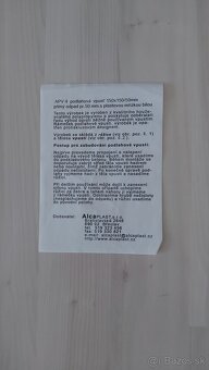 Podlahová vpusť 150x150/50mm + nerezový kryt RAVAK NOVÉ - 5