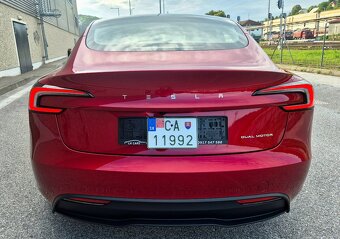TESLA model 3 Highland 366KW, odpočet DPH , 4x4 - 5