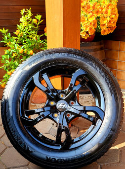 alu R16 5x114,3 orig. Hyundai KONA, senzory, zimné pneu - 5