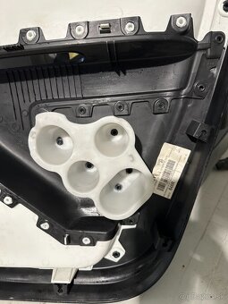 Predná ľavá výplň dverí -tapacír- s kľučkou Renault Twingo 3 - 5