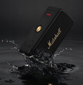 Marshall Emberton II BT - čierno strieborný reproduktor - 5