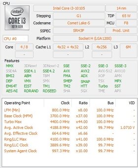 i3 10105f, 2x8gb ram, gigabyte b460m gaming hd, chladic - 5