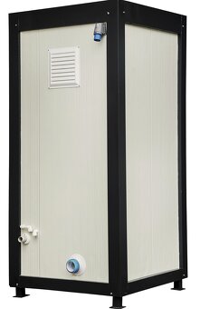 Sanitárný kontajner s jedným WC a umývadlom 120x120x255 cm - 5