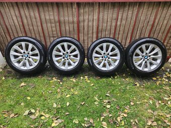 BMW komplety- ALU disky+ pneumatiky 245/50 R18 Run Flat - 5