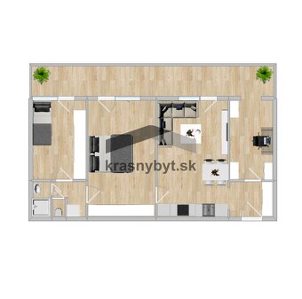 KRÁSNY 3,5 IZB. BYT V TOP LOKALITE - 5