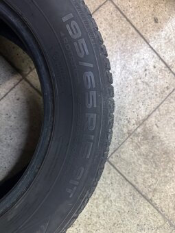 Predám zimne pneumatiky 195/65R15  91T - 5