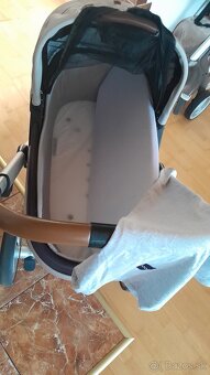 Kombinovaný kočík s fusakom+Pampers č.1 - 5