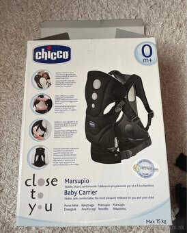 Predám ergonomický nosič Chicco Close to you 0+ - 5