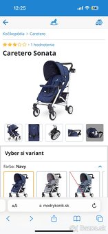 Športový kočík Sonata Caretero - 5