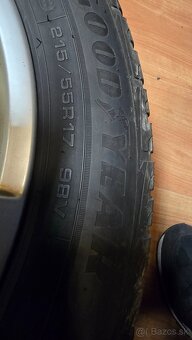 Predam Original elektrony Škoda 5x112 r17 a zimne pneu - 5