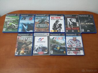 PS2 silver slim + hry - 5
