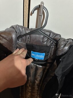 Zimná bunda Columbia - čierna M/L - 5