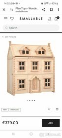 PREDANÉ Luxusný drevený domček pre bábiky - 5