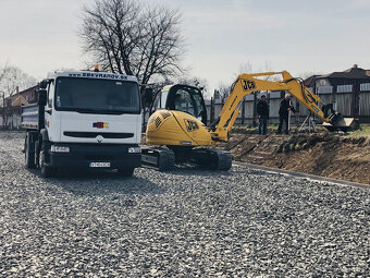 Pasový a kolesový bager, traktor-bager, valec,.. - 5