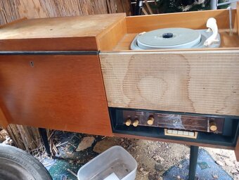 Tesla, gramoradio, gramofón , satelitný prijímač - 5