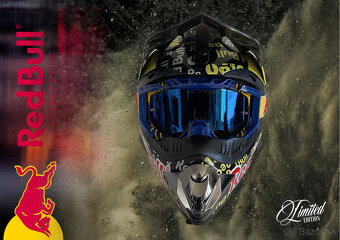 RED BULL HELMA + OKULIARE KINI - 5