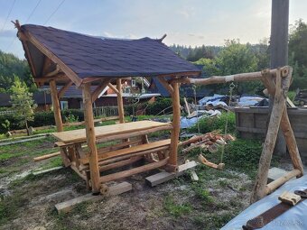Posedenie do záhrady pre 8 ľudí + hojdačka - 5