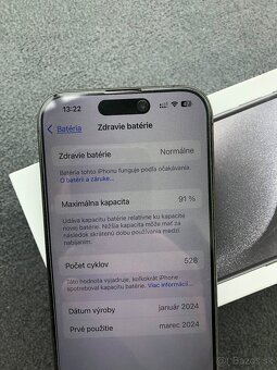 Iphone 15 pro 256 GB Black Titanium Kupeny v orange 3/2024 - 5