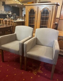 2ks kresla, textilia, 87 x 57 cm, vs 46 cm - 5