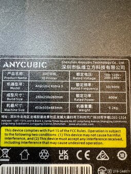 Anycubic Kobra 3 - 3D tlačiareň , aj pre začiatočníkov - 5