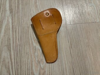 Kožené púzdro na pištoľ CZ 50/70 svetlé, ČSĽA / SNB (ZNB,VB) - 5