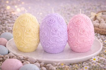 Sojova sviecka- vajicko - 5