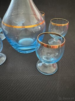 Retro karafa + 6 poharov -12€ - 5