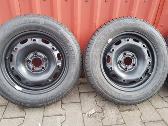 Disky 5x100 R14 vw,skoda,seat + 165/70R14 - 5
