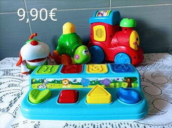 Bábiky, drevené vkladačky, zvukové hračky - 5
