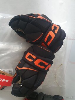 Super rukavice 12" Black/orange a black/red CCM- NOVÉÉ - 5
