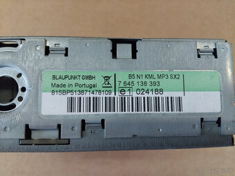 autorádio CD a MP3 Citroen, Peugeot - 5