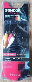 ✔️ HDMI kabel a TV kable, scart, USB kable - 5