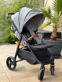 Kočík KINDERKRAFT Grande Plus Grey - 5