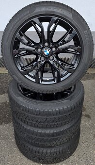 225/50 R18 zimné+disky BMW Y-Spoke 566 Black - 5