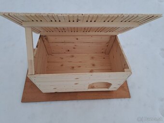 Veľká búda domček úkryt pre mačky psy - 5