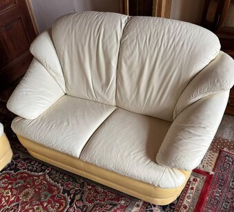 Kožená sedací souprava 3+2+1,5840 - 5