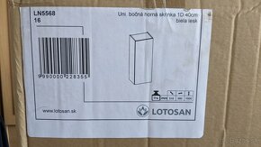 Univerzálna horná bočná skrinka LOTOSAN - 5