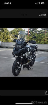 Turistické plexi ZTechnik s deflektorom BMW GS 1200/1250 - 5