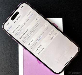 Vyměním Apple iPhone 16 / 128 GB / 6,1"/ V záruce do 12/26. - 5