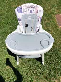Jedálenská stolička CARETERO HOMEE grey - 5