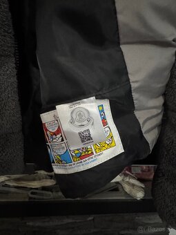 Moncler šedá zimná bunda - 5