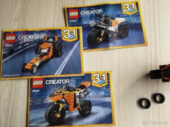 Lego Creator 3v1 31059 Cestná motorka - 5