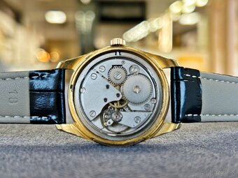 Československé Retro Vintage Mechanické hodinky PRIM Čierne - 5