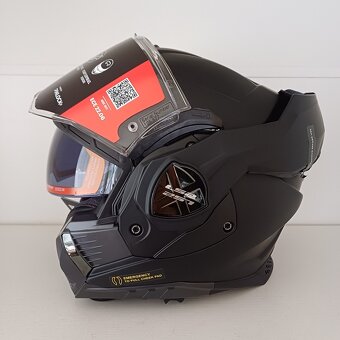 Silniční překlápěcí helma na moto LS2 Advant X - 5