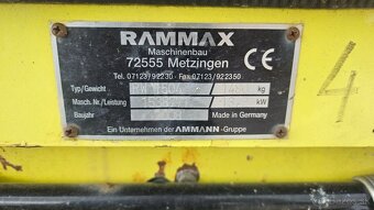 Vibračný valec ammann rammax rw1504 - 5