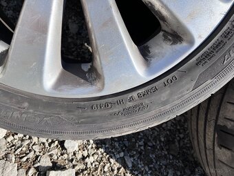 Alu disky sada R17 5x105, letné pneu 215/50 Opel Astra J - 5