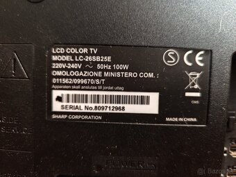 Sharp 66cm lcd 26SB25E - 5
